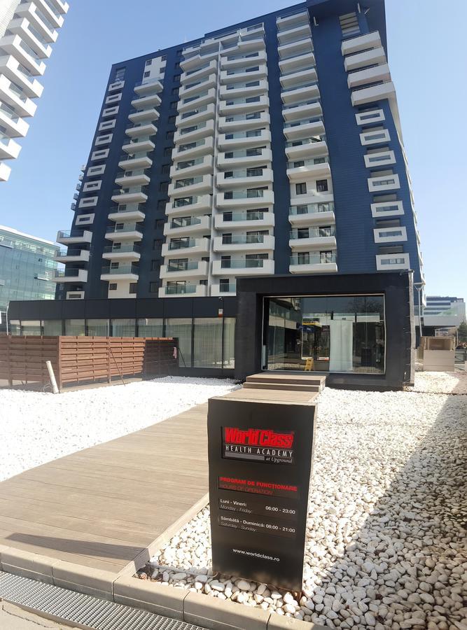 Upground Residence Apartments Bukarest Kültér fotó